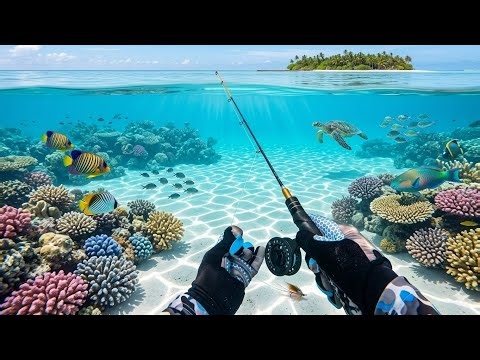 Underwater Lure Fishing With Micro Rod