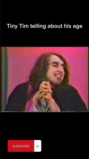 Tiny Tim's age #tinytim #best
