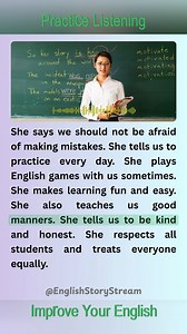 My English Teacher 📖🗣🌿 #English #englishteacher #learnenglish | English StoryStream