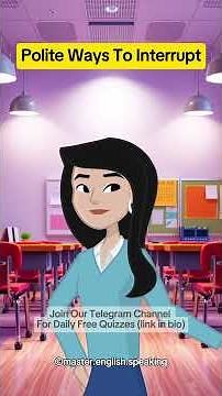 Polite Ways to Interrupt in English | Essential Conversation Skills #PoliteInterruptions #English