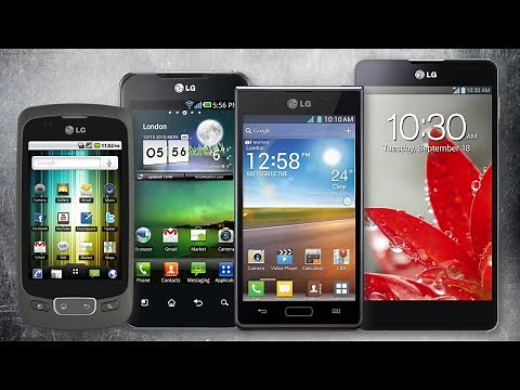 Evolution of LG Optimus Smartphones (2010 - 2016)