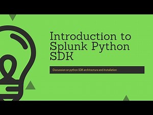Discussion on Splunk Python SDK Architecture
