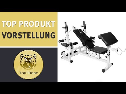 ✅ Gorilla Sports Hantelbank mit Ablage – Hochwertige universal Kraftstation