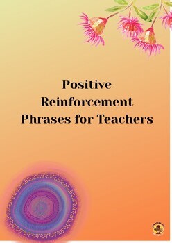 Positive Reinforcement Phrases for Teachers