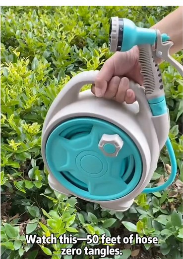 Revolutionize Your Gardening with This 50FT Retractable Hose