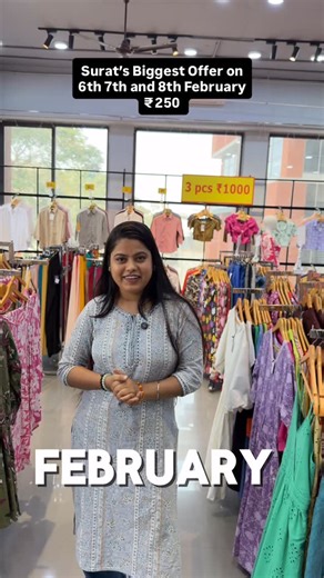 Verified Clothes on Instagram: "Valentines week offer for ladies wear Shirt, T-shirts Top and Tunics all ₹250 per pc 4 pcs ₹1000! 📍Verified Clothes 🏬 Surat - Adajan Branch (Men’s Ladies Kids Wear) 122, 222, 422 Sahaj Icon Near Prime Arcade Adajan Surat 📞9328827803 🏬 Surat - Dindoli Branch (Men’s Ladies Wear) S-19, Green Residency, Opp D mart, Madhuram Circle, Dindoli Surat 📞9328827803 🏬 Surat - Mota Varachha Branch (Men’s Ladies Wear) G60-64, Ground Floor A R mall, Mota Varachha, Surat 📞9