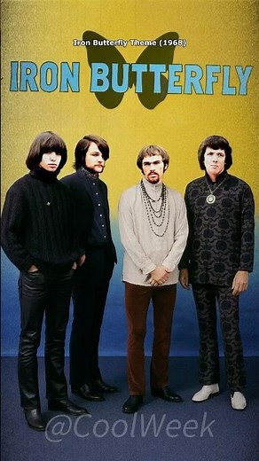 Iron Butterfly THEN & NOW - "Iron Butterfly Theme" (1968)