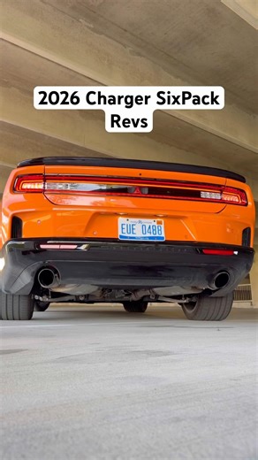 2026 Dodger Charger SixPack Revs (Exhaust Sound)