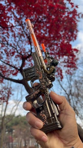 Testing the gun #phonkmusic #nerf #nerfsniper #toys #watergun #music #automobile #gelblaster