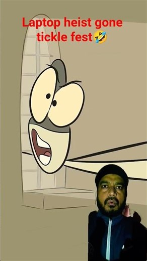 Watch this robbery turn into a tickle trap! 😂#reaction#greenscreen#shorts#viral