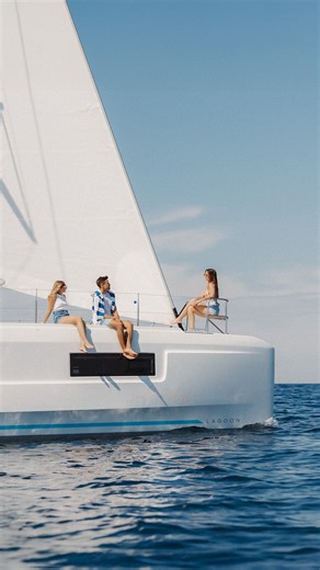 312 reactions · 20 shares | Sun on your skin, colorful horizon, eighties vibe at the bow...  The Lagoon 51 ICONIC has added more sunbathing areas on the foredeck to make every trip out to sea a getaway full of retro freshness and tangy colors.  Louis Tricot & Maxime Horlaville | Lagoon Catamarans | Facebook
