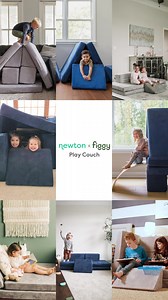 ✨ Introducing the play couch that will keep your kids occupied for HOURS ✨ Figgy is easy to assemble, machine washable, and built with sustainability in mind. Perfect for your little ones to play, imagine, and explore! | Newton Living