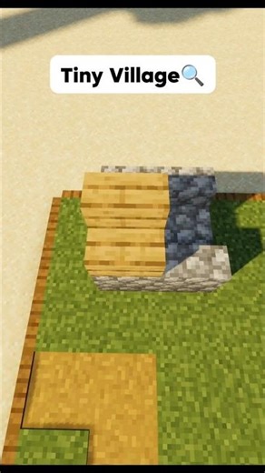 Minecraft mini Village 🔍