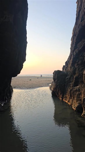 70K views · 2.2K reactions | Splashing through the warm water into the Sunset at Perranporth, Cornwall | Share Cornwall | Facebook