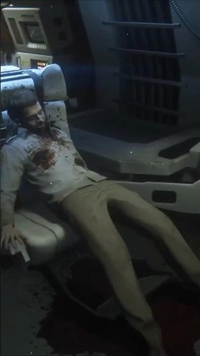 Didn't had luck with the alien... #shortsgameplay #alienisolationmoments #alienisolationgameplay