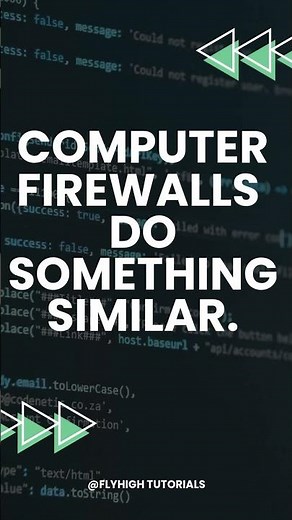 Why Is It Called a Firewall 🔥 #firewall #devops #cloudcomputing #computerscience #it #cybersecurity