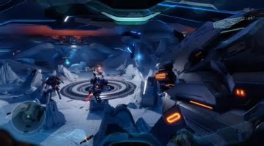 Halo 5 - Secret Mini And Giant Knights Battle On Guardians (Mystery Easter Egg Solved?)