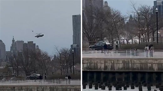 Helicopter Crashes Into Hudson River in New York City