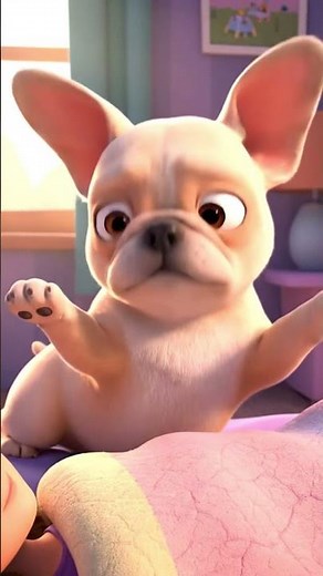 Good Morning, Frenchie Frenny! 🐶 | Cute French Bulldog Cartoon for Kids