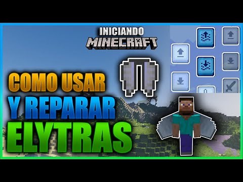 HOW TO FLY WITH ELYTRA AND HOW TO REPAIR THEM | STARTING MINECRAFT Ep 37
