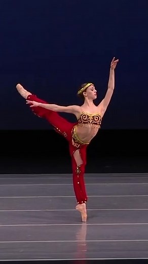 Nikiya Variation: A Ballerina's Journey of Flexibility