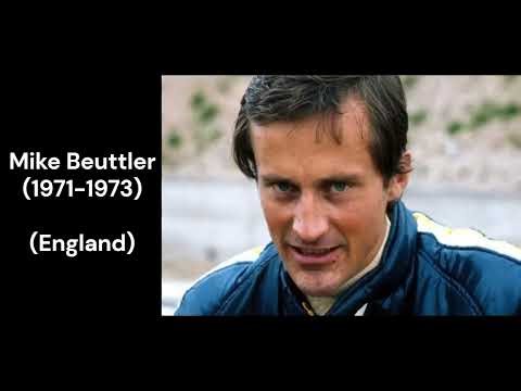 F1 British Drivers part 2 (1960s-1970s)