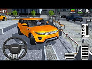 New Parking-school 3D 4x4 SUV: Rang Rover Multi-level Parking License Hard levels - android gameplay