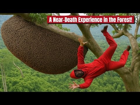 Catching Wild Bees – A Near-Death Experience in the Forest!