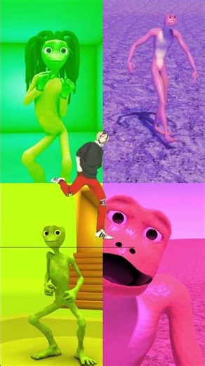 Funny Alien Dance Performance 🕺 Not human #aliendance #coffindance #dance