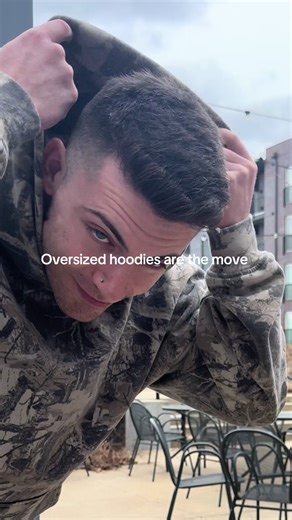 The oversized hoodie you didn’t know you needed 👀 #oversizedhoodie #hoodie #mensstyle #menswear #tiktokshopjumpstartsale
