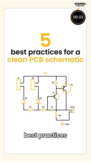 5 best practices for a clean PCB schematic