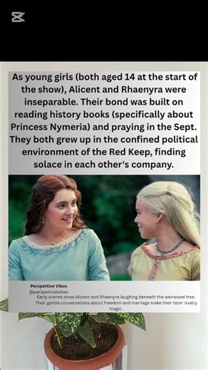 We Were SISTERS — Tragic FRIENDSHIP of Alicent & Rhaenyra | House of the Dragon #gameofthrones