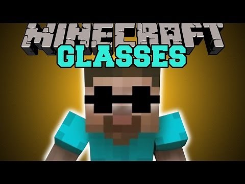 Minecraft: GLASSES (WEAR GLASSES AND BECOME EPIC!) Mod Showcase