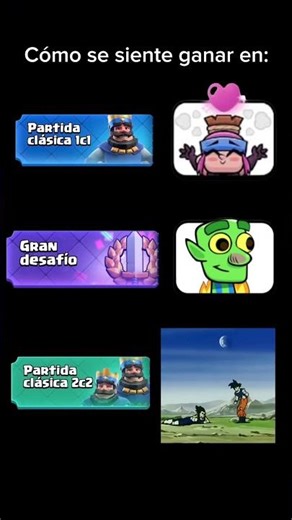 ❤️‍🩹Cómo se siente ganar en 2c2 #clashroyale