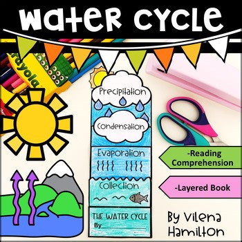 The Water Cycle Reading Comprehension and Layered Book