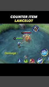 Lancelot counter item #MLBB #MobileLegends #mlbbcamp #Lancelot #Item #fyp #foryou | Shaunqt 2.0