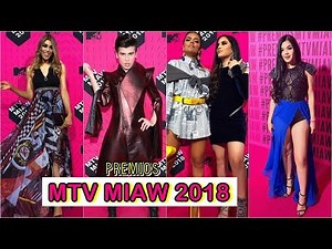 Mejor y Peor Vestidos de PREMIOS MTV MIAW 2018 | KENIA OS, JUKILOP, Pautips & MÁS