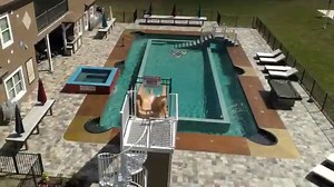 Billiard table swimming pool - Great Escape Parkside
