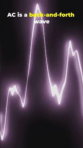 AC vs DC Explained ⚡🔄#Electronics #Physics #STEM