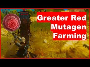 Greater RED mutagen GLITCH 2020 farming The Witcher 3 #witcher3 #switcher