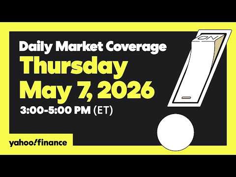 Yahoo Finance Live: Stocks stall as crude oil steadies in wait for Iran-US deal update | May 7, 2026