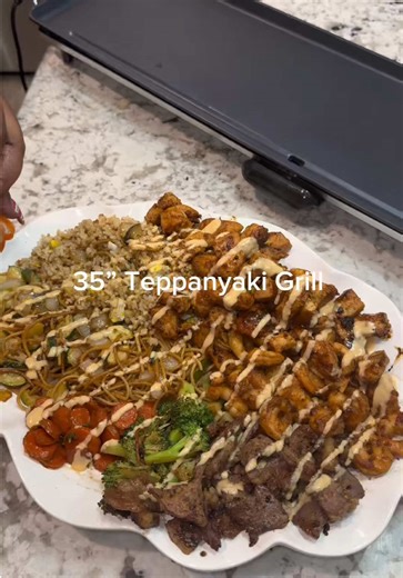 #Ad One grill. Endless possibilities. 🔥 This 35” grill has a massive cooking surface—perfect for hibachi nights, big family breakfasts, and everything in between. No more juggling multiple appliances… this one does it all. Plus, it’s super easy to clean, so hosting stays stress-free. Screenshot and Search my code (dxu6398)in the Temu app or click here⬇️⬇️⬇️ @Temu https://app.temu.com/k/pvucz5vxukq New app users only, T&Cs apply #hibachi #temu #teppanyaki #hosting