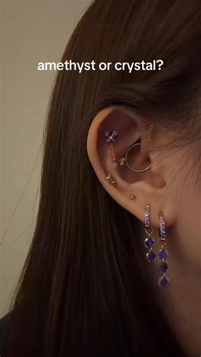 ingrid on Instagram: "#earpiercings #earstack #earpiercing #earstyling #explore"