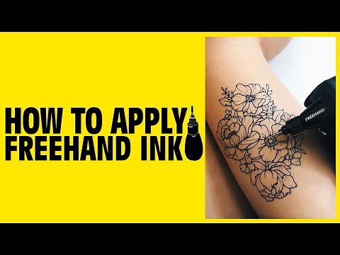 How To Apply Inkbox Freehand Ink