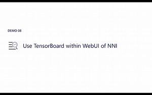NNI v2.2 - 在 WebUI 内使用 TensorBoard