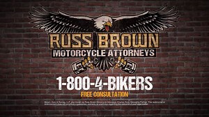 If you or someone you know has been involved in a motorcycle accident, call the Original Attorneys Who Ride for your FREE case evaluation | Russ Brown Motorcycle Attorneys