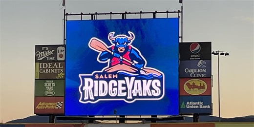Salem Red Sox rebrand as Salem RidgeYaks