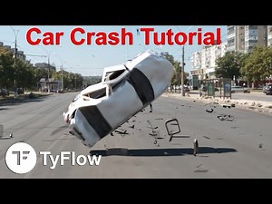 Car Crash Tutorial (TyFlow & Madcar)