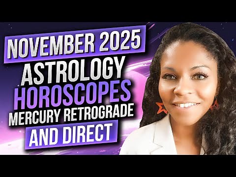 November 2025 Astrology Forecasts for All 12 Signs | Pluto OOB, Uranus RX & Big Resets
