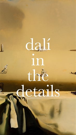 dali in the details 👁️✨ Take a closer look at Dalí’s “Morphological Echo” with Curator and Senior Interpreter Peter Tush and uncover how repeating forms and transformations mirror one another in curious ways. #thedali #salvadordali #curator #artmuseum | The Dalí Museum